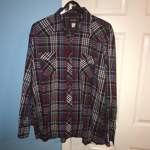 wrangler 3xlt shirts